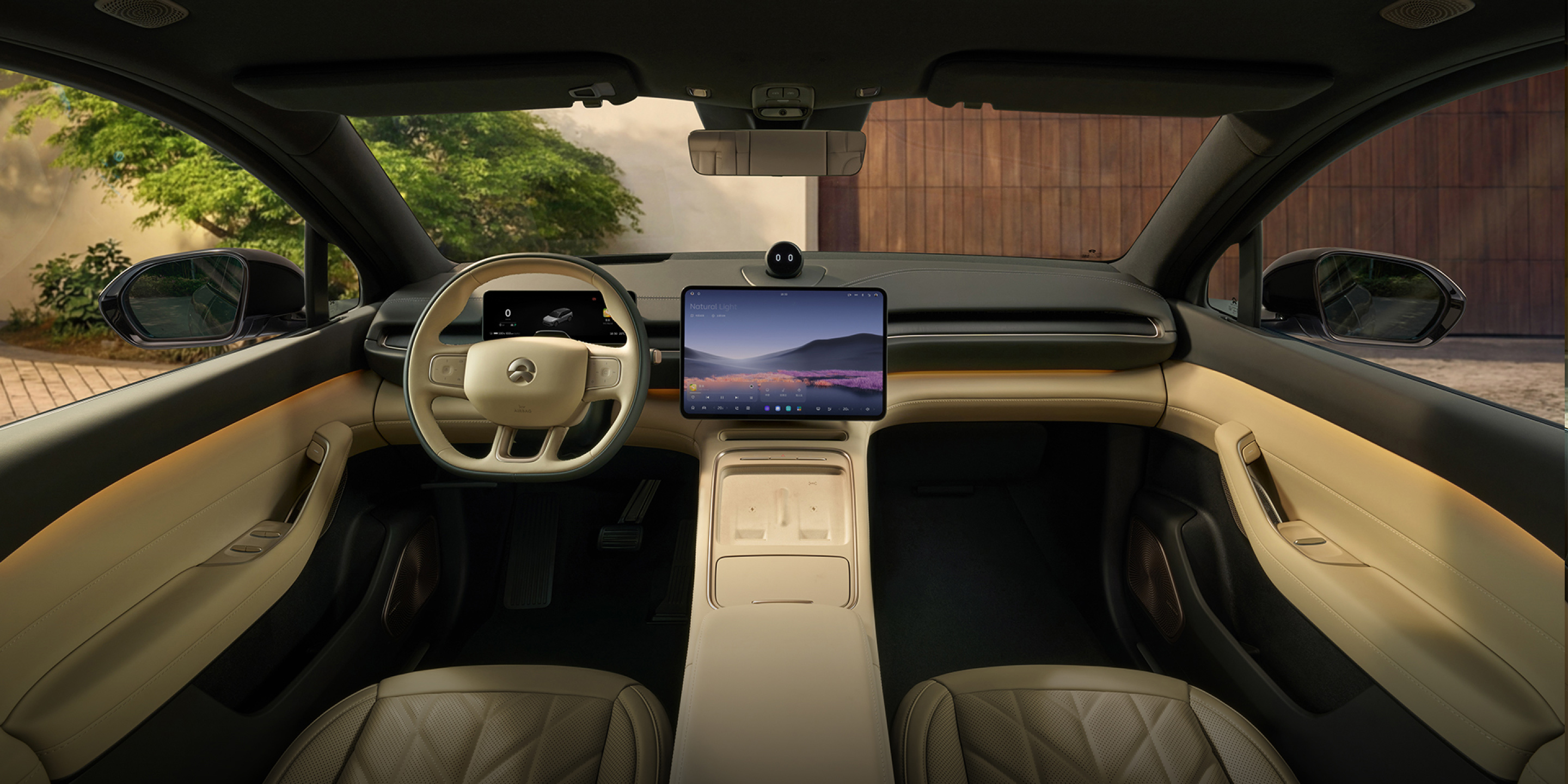 环抱式内饰设计_蔚来新ES6-NIO蔚来官网