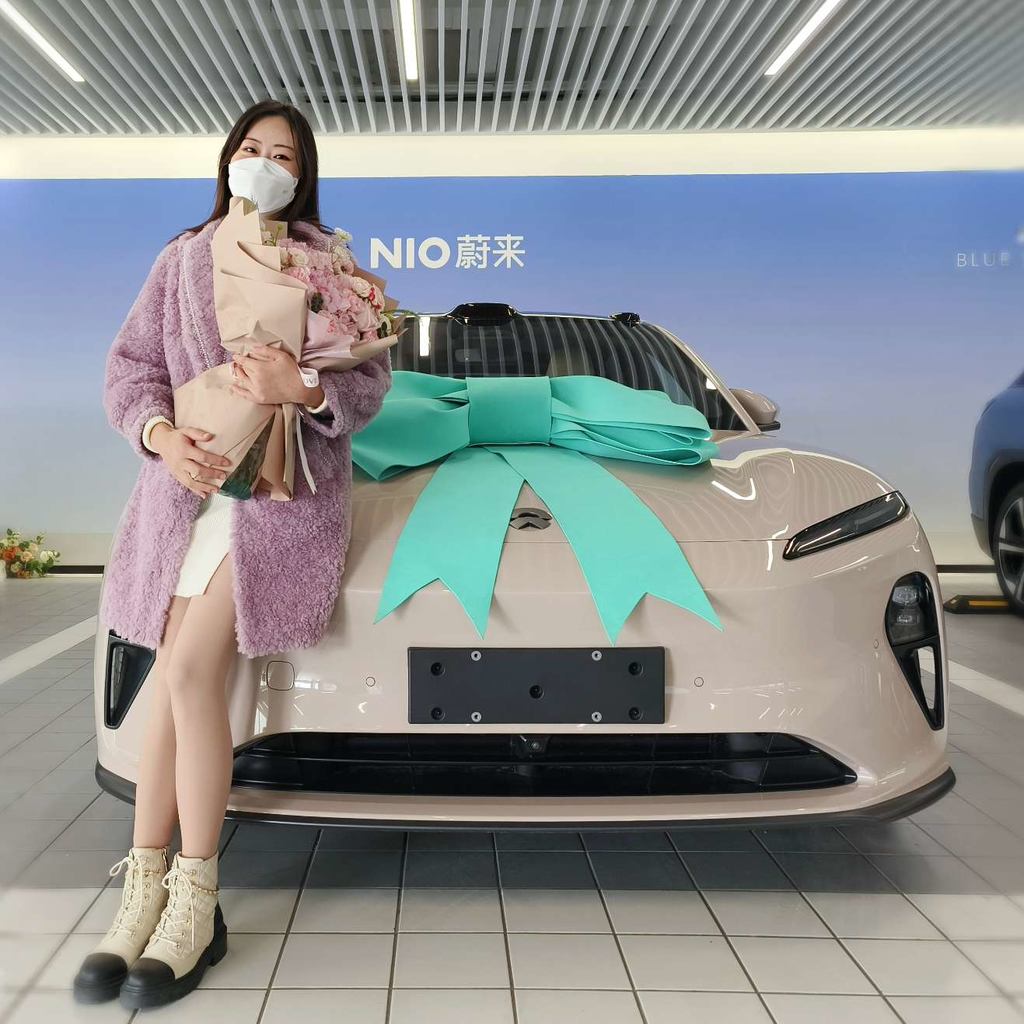 我的NO.1辆车～蔚来ET5·镜空粉