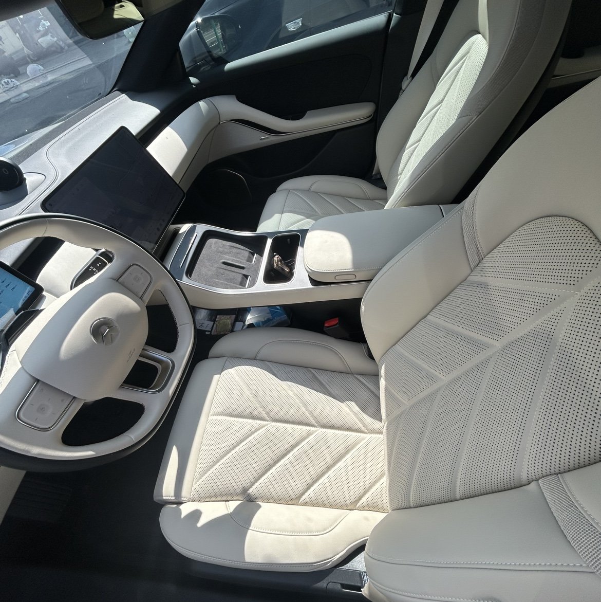 全新et5座舱体验