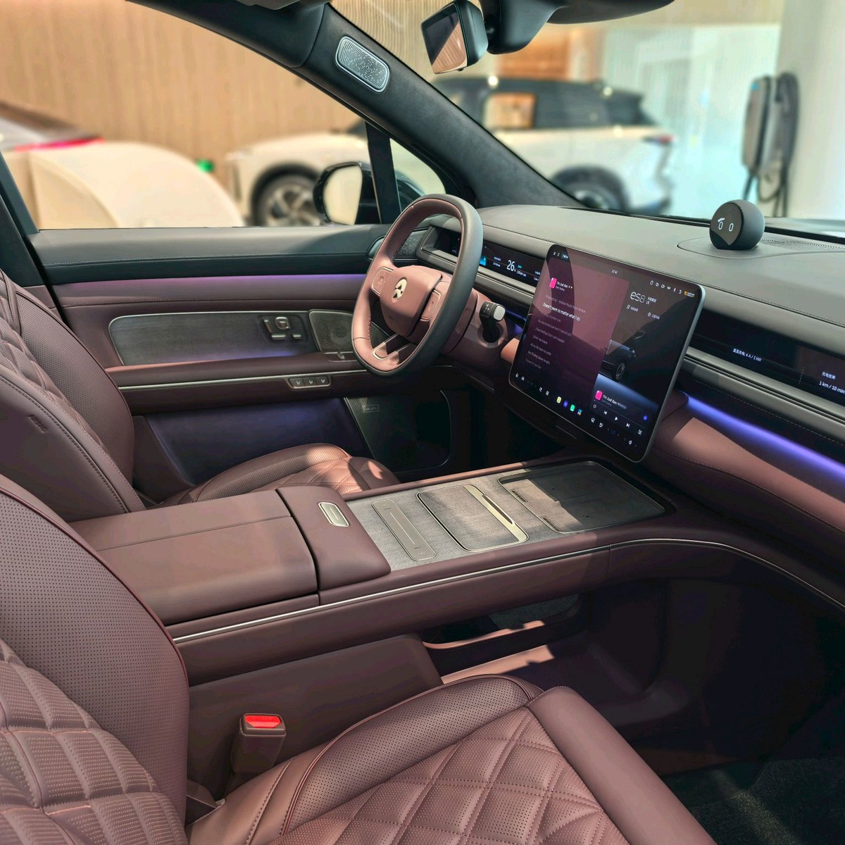 全新ag8大厅登录三代ES8（苏木红内饰）