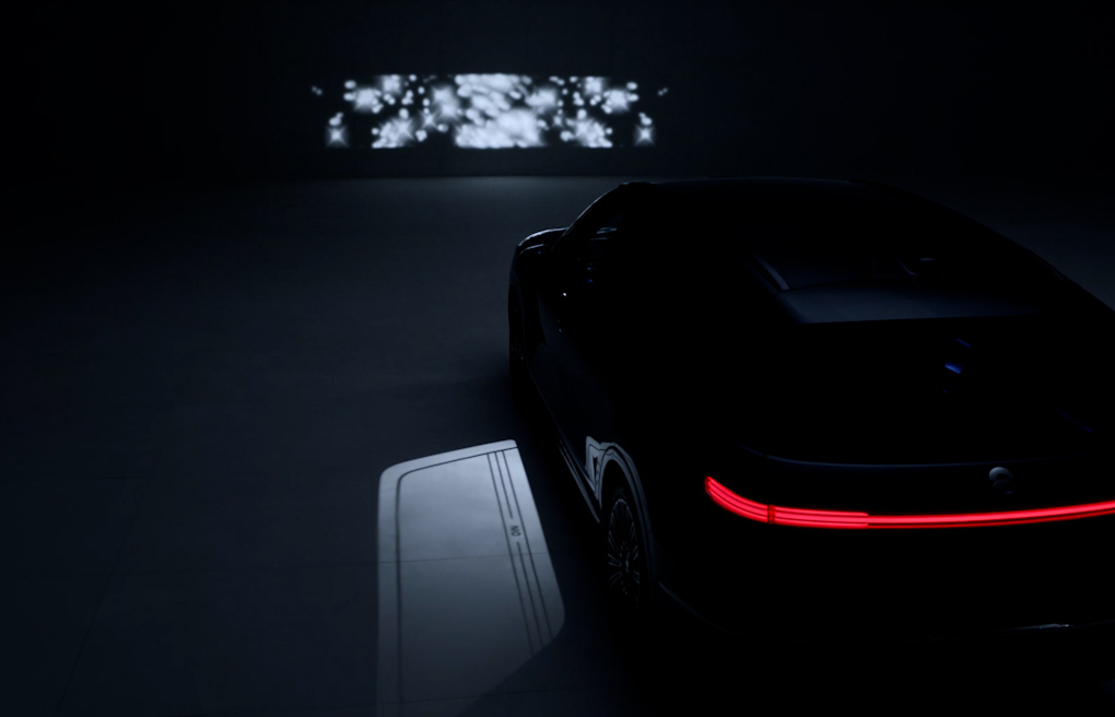 智能光毯可投影投影警示信息_蔚来全新ES8-NIO蔚来官网