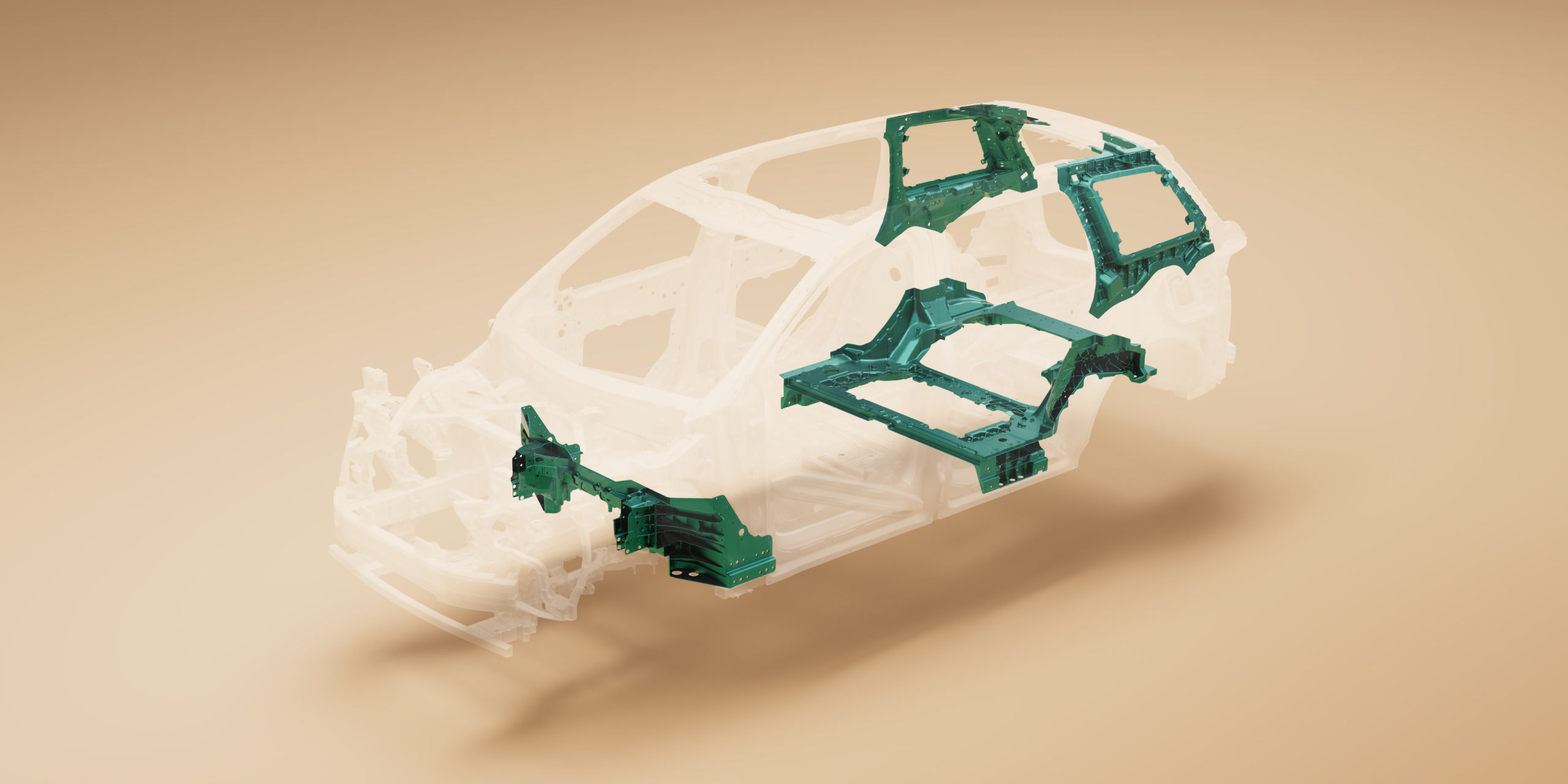 一体大压铸件_蔚来ES9-NIO蔚来官网